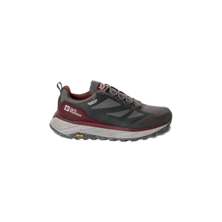 Jack Wolfskin Terraventure Texapore Low Women Wasserdichte Wanderschuhe Damen 40.5 red,brown dark maroon