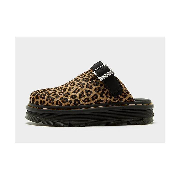 Dr. Martens Zebzag Suede Mules Damen - Brown - Womens, Brown