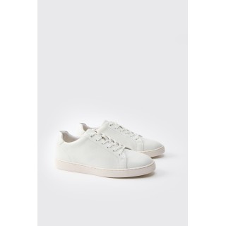 Essential PU-Sneaker - Weiß - 41, Weiß