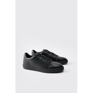 Essential PU-Sneaker - Schwarz - 41, Schwarz