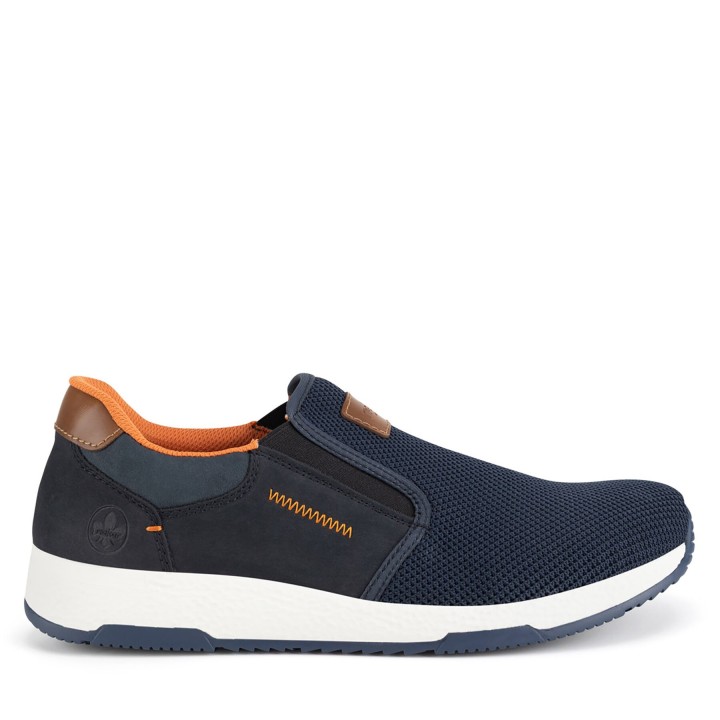 Halbschuhe Rieker B3450-14 Dunkelblau