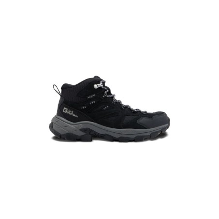 Jack Wolfskin Vojo Tour Texapore Mid Women Wasserdichte Wanderschuhe Damen 43 grey,black Phantom