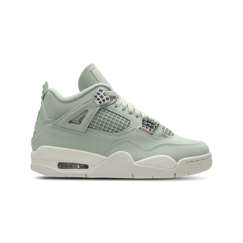 Jordan 4 Retro Damen Schuhe - Grün - Größe: 36.5 - Leder - Foot Locker