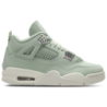 Jordan 4 Retro Damen Schuhe - Grün - Größe: 36.5 - Leder - Foot Locker