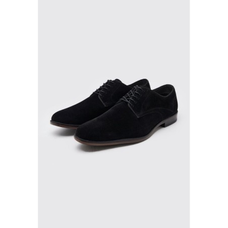 Schuhe aus Wildlederimitat - Schwarz - 41, Schwarz