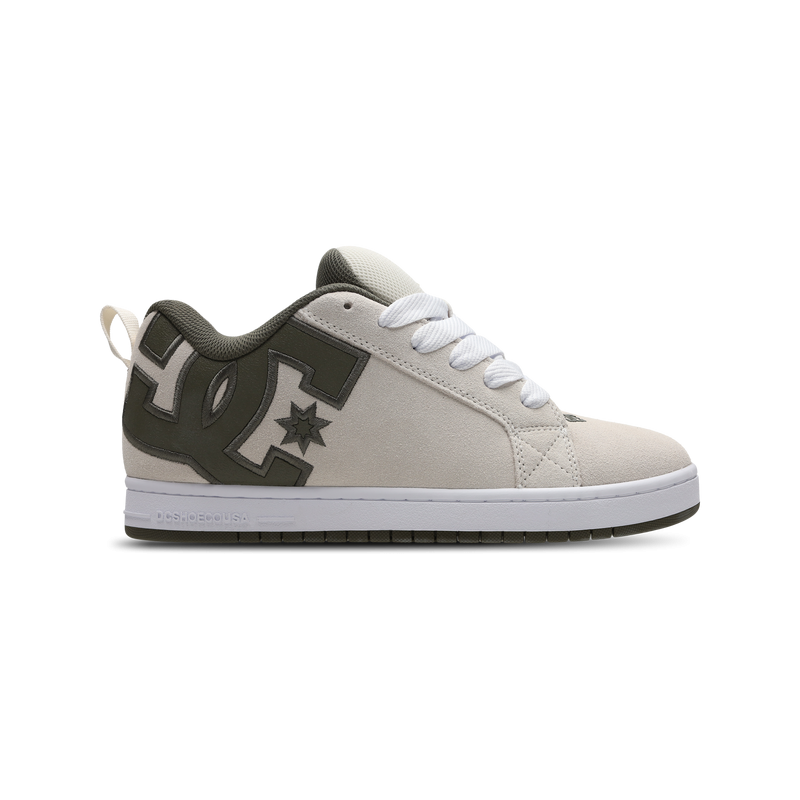 DC Shoes Court Graffik Herren Schuhe - Olivgrün - Größe: 39 - Wildleder - Foot Locker