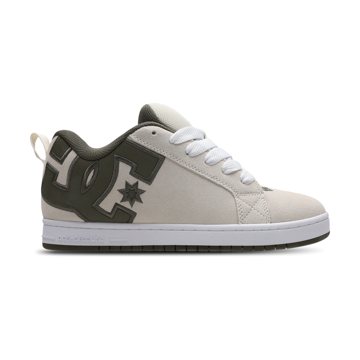 DC Shoes Court Graffik Herren Schuhe - Olivgrün - Größe: 39 - Wildleder - Foot Locker