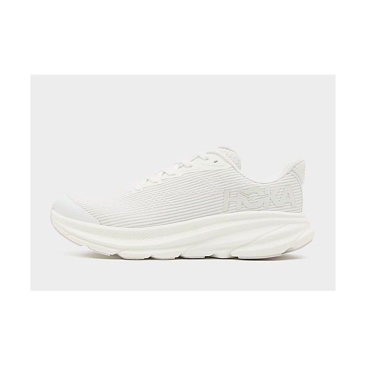 HOKA Clifton 9 Kinder - White, White