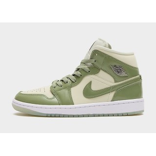Jordan Air 1 Mid Women's - Sea Glass - Womens, Sea Glass