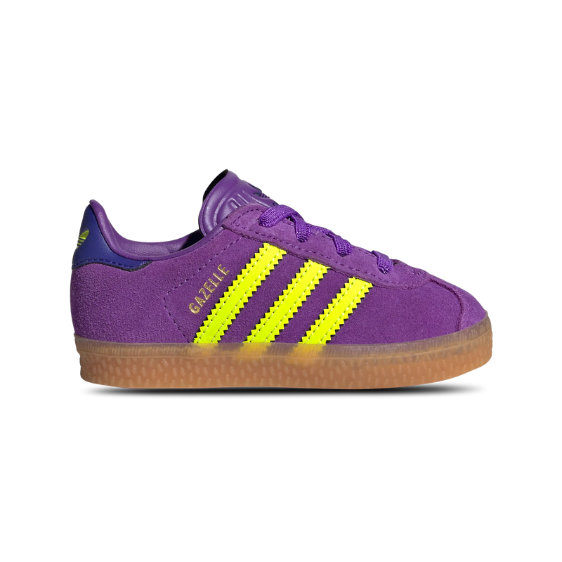 Adidas Gazelle Unisex Schuhe - Lila - Größe: 19 - Leder - Foot Locker