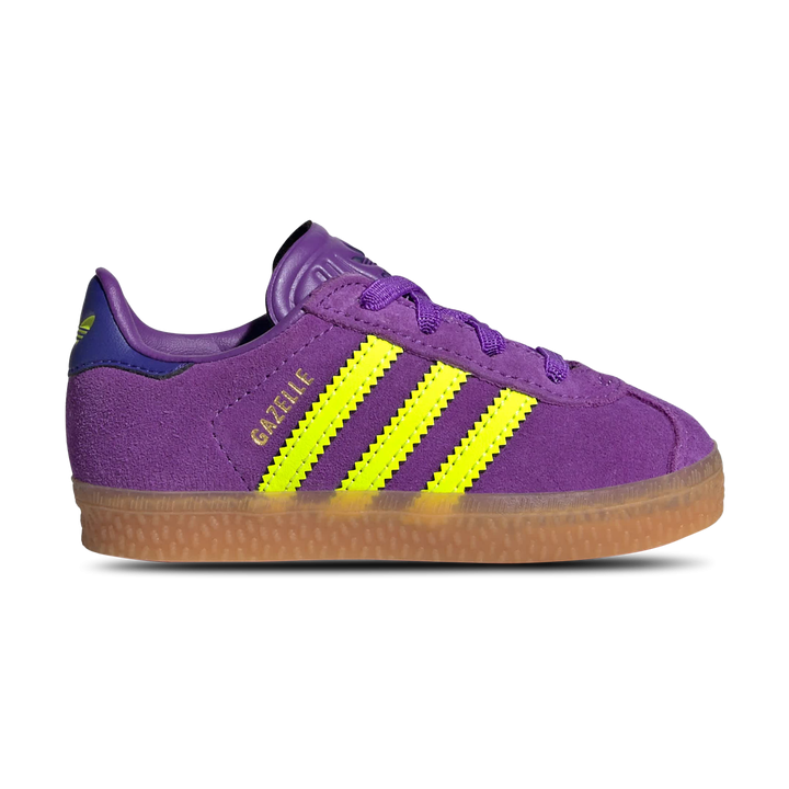 Adidas Gazelle Unisex Schuhe - Lila - Größe: 19 - Leder - Foot Locker