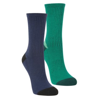 Hiker Kindersocken Doppelpack - Marineblau