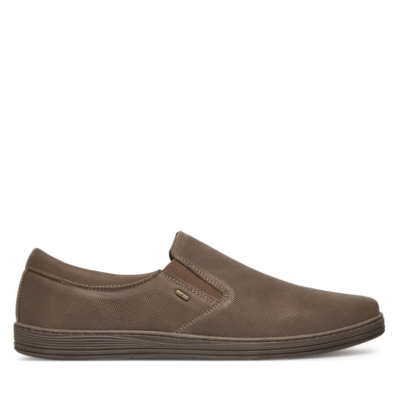 Halbschuhe Lanetti NADAL-63S MI08 Braun