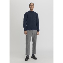 hessnatur Herren Loafer aus chromfrei gegerbtem Leder - schwarz - Größe 41