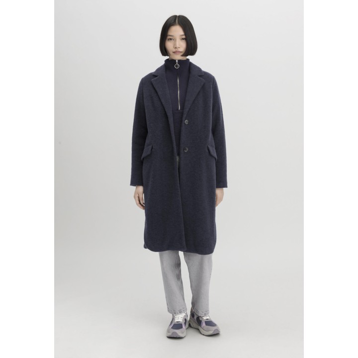 hessnatur Damen Leder Sneaker Runner Mesh - lila - Größe 41