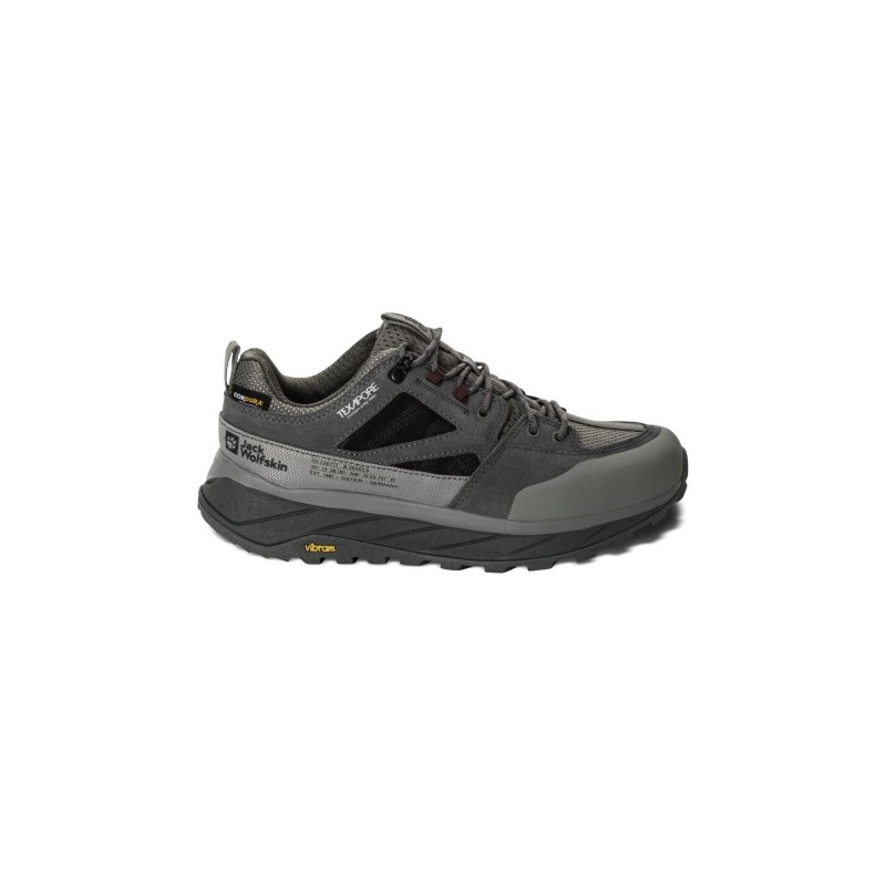 Jack Wolfskin Terraquest Texapore Low Women Wasserdichte Wanderschuhe Damen 43 grey smokey grey