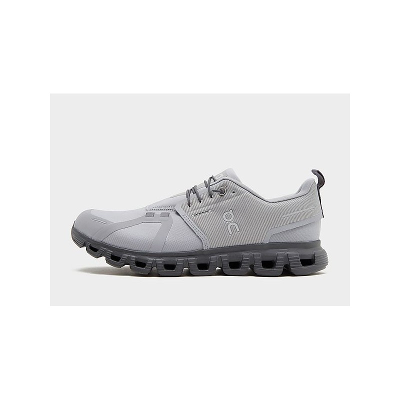 On Running Cloud 6 Waterproof - Grey - Mens, Grey