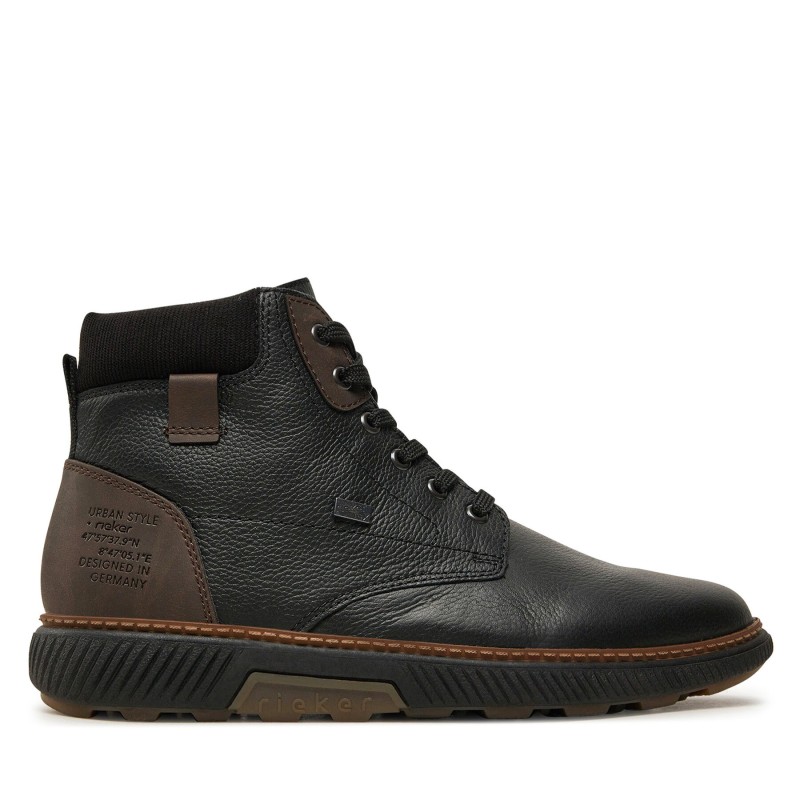 Schnürschuhe Rieker B3343-00 Schwarz
