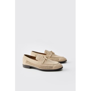 Loafers mit Quasten - Grau - 41, Grau