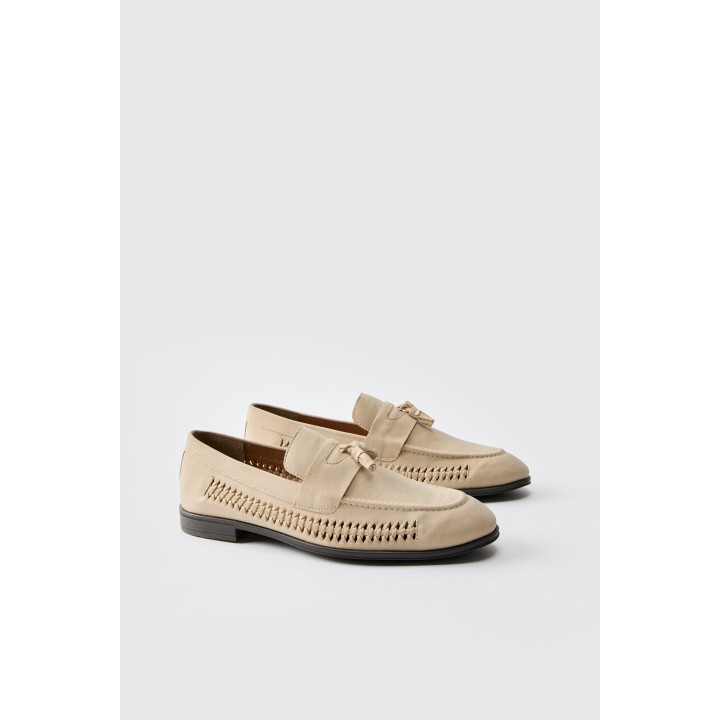 Loafers mit Quasten - Grau - 41, Grau
