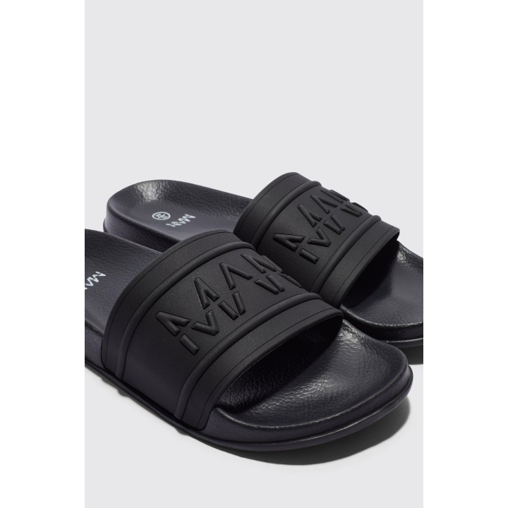 Man Dash Slides - Schwarz - 41, Schwarz