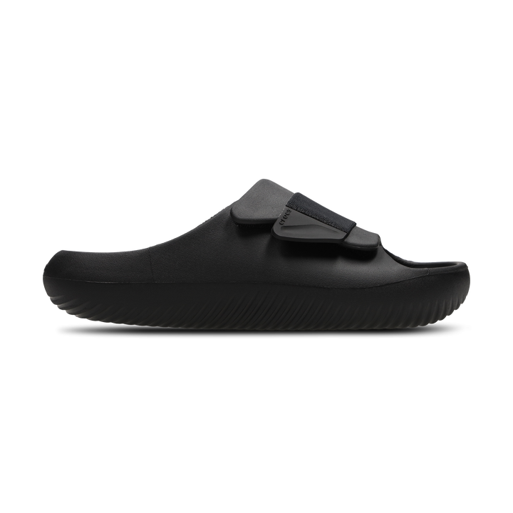 Crocs Mellow Luxe Recovery Slide Herren Schuhe - Schwarz - Größe: 41-42 - Gummi - Foot Locker