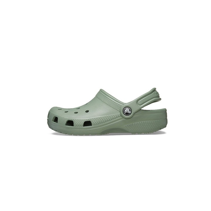 CROCS Kinder Badepantoffel Classic Clog olive | 28-29
