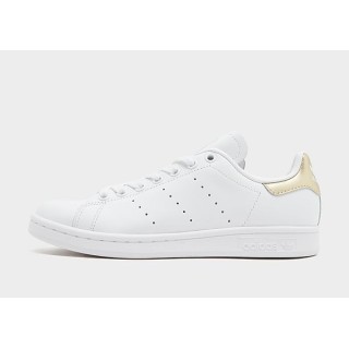 adidas Originals Stan Smith Shoes - Cloud White / Cloud White / Gold Met. - Womens, Cloud White / Cloud White / Gold Met.