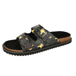 Pokémon - Gaming Sandale - Pikachu - EU37 bis EU41 - für Damen - Größe EU37 - schwarz  - EMP exklusives Merchandise!