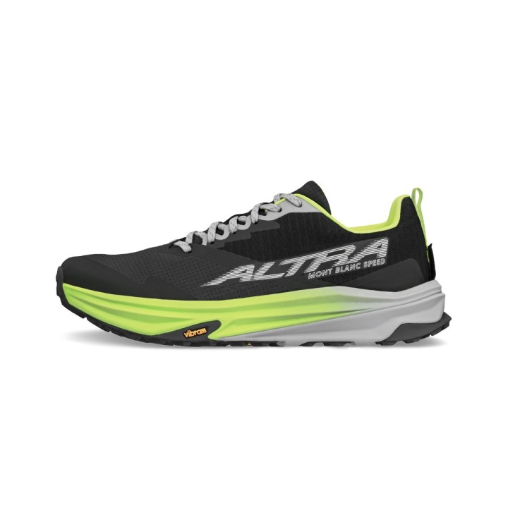 Altra Mont Blanc Speed Schuhe Schwarz Grün SS25, Größe 42 - EUR