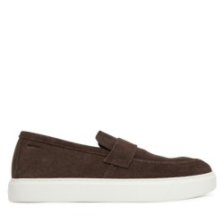 Halbschuhe Calvin Klein Moccasin Sue Unlined HM0HM01819 Braun