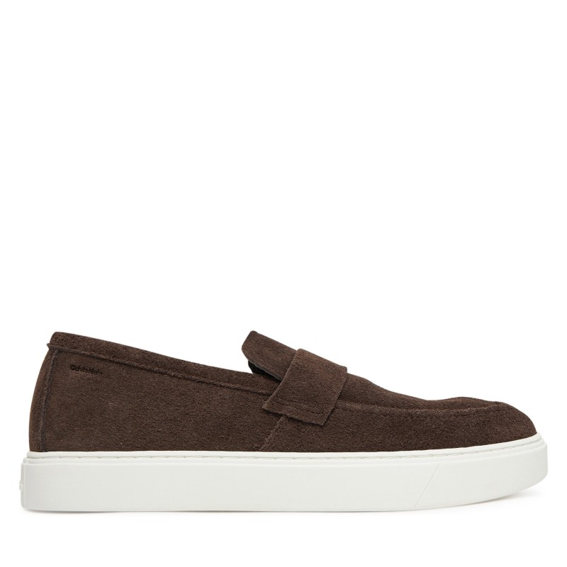 Halbschuhe Calvin Klein Moccasin Sue Unlined HM0HM01819 Braun