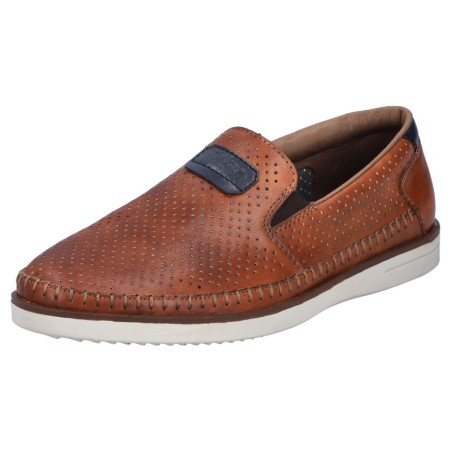 Rieker Slipper, Loafer, Schlupfschuh mit kleinen Stretcheinsätzen