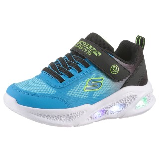 Skechers Sneaker "SKECHERS METEOR-LIGHTS", Klettschuh mit Blinkfunktion, Größenschablone zum Download