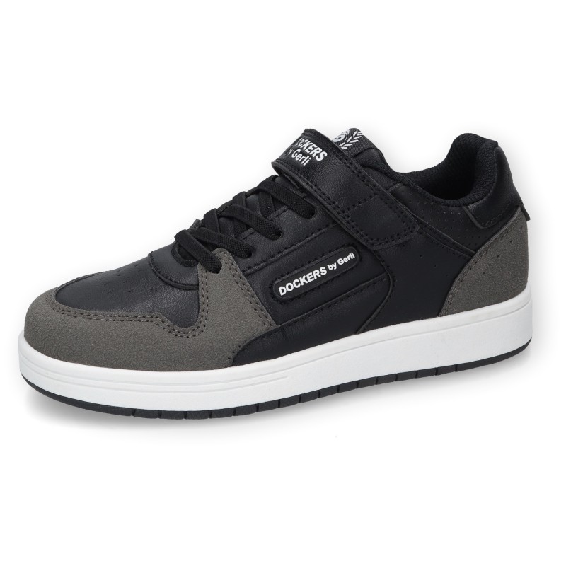 Dockers by Gerli Sneaker, Slip-On Sneaker, Klettschuh, Freizeitschuh mit Gummizug und Klett