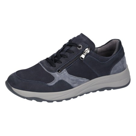 Waldläufer Sneaker "K-JOHN", Schnürschuh, Halbschuh mit seitlichem Reißverschluss, K-Weite
