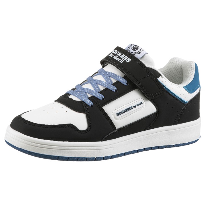 Dockers by Gerli Sneaker, Slip-On Sneaker, Klettschuh, Freizeitschuh mit Gummizug und Klett