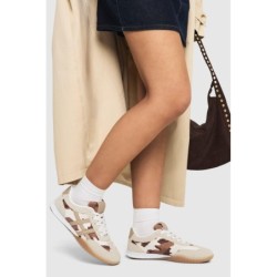 Kontrast-Sneaker Mit Gummi-Sohle - Beige - 37, Beige