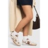 Kontrast-Sneaker Mit Gummi-Sohle - Beige - 37, Beige