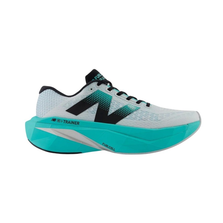 New Balance FuelCell SuperComp Trainer v3 Schuhe Blau Weiß, Größe 42,5 - EUR