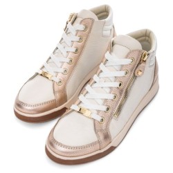 Ara Sneaker "ROM", High Top Sneaker, Schnürboots mit Reißverschluss