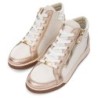 Ara Sneaker "ROM", High Top Sneaker, Schnürboots mit Reißverschluss