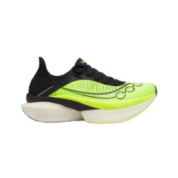 Saucony Endorphin Elite 2 Gelb Schwarz SS25 Unisex Schuhe, Größe 42 - EUR
