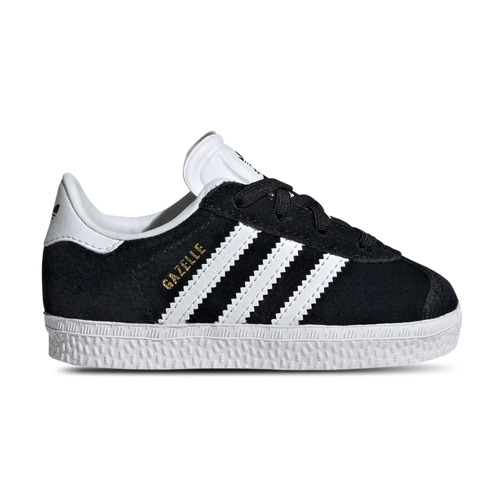 Adidas Gazelle Unisex Schuhe - Schwarz - Größe: 19 - Leder - Foot Locker