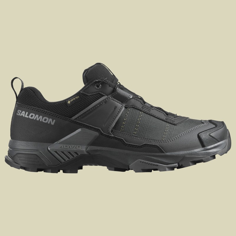 X Ultra 5 Wide GTX Men UK 10,5 schwarz - Farbe black/asphalt/castlerock