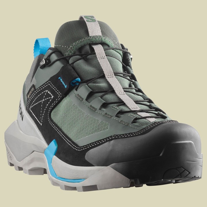 X Ultra Alpine GTX Men UK 10,5 grün - Farbe urban chic/black/transcend blue