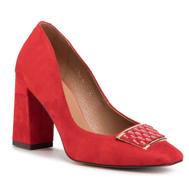 Halbschuhe R.Polański 0916 Rot