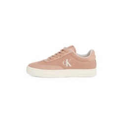 Calvin Klein Jeans Sneaker "CLASSIC CUPSOLE LOW MIX MG WN", Schnürschuh, Freizeitschuh, Halbschuh mit Logoschriftzug seitlich