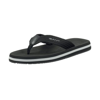 Gant Zehentrenner "Brodale", Badeschuh, Pantolette, Sandale mit Logoschriftzug