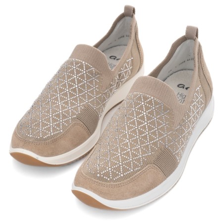 Ara Slipper "LISSABON", Freizeitschuh, Reha Schuh mit High Soft Dämpfung, G-Weite